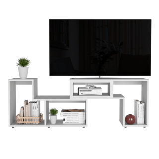 Foto 4 | Mesa Para Tv Ascher, Blanco Duqueza, Con Espacio Para Televisor De Hasta 50 Pulgadas