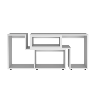 Foto 6 | Mesa Para Tv Ascher, Blanco Duqueza, Con Espacio Para Televisor De Hasta 50 Pulgadas
