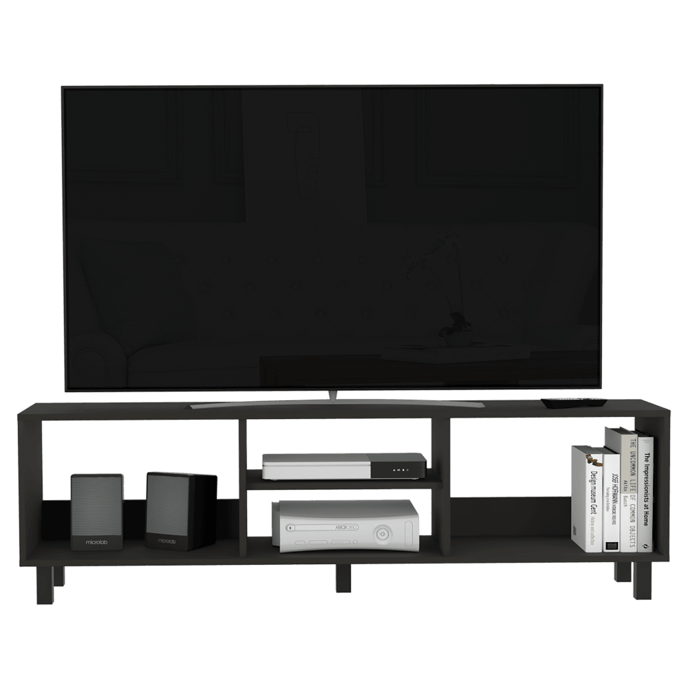 Foto 4 pulgar | Mesa Para Tv Tunez, Capacidad Para Tv Hasta 70'', Color Wengue Y Café Claro