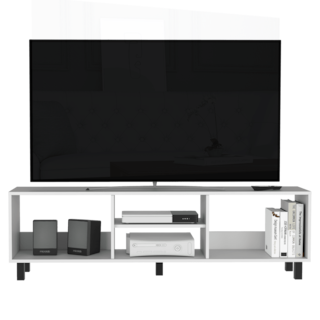 Foto 3 | Mesa Para Tv Tunez Para Tv 70'', Color Blanco Duqueza