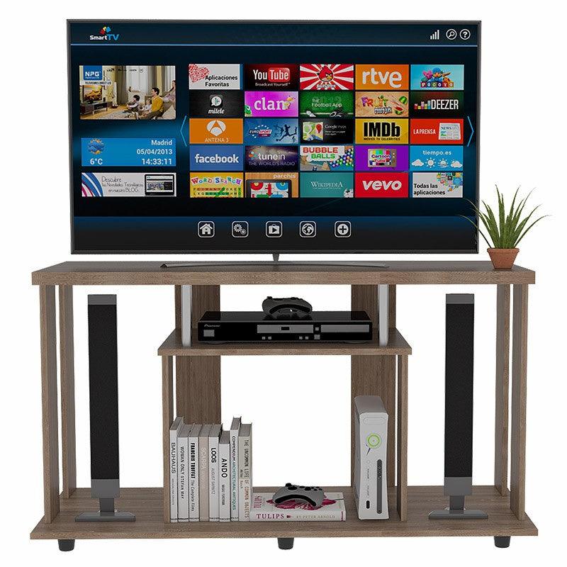 Foto 3 | Mesa Para Tv Alpin Miel con Espacio Para Televisor De Hasta 50 Pulgadas Virtual Muebles