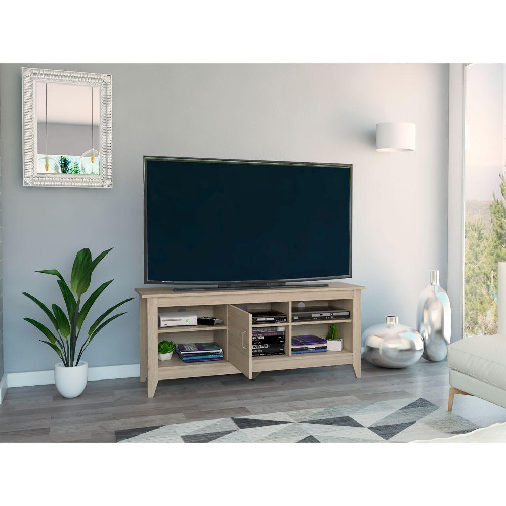 Foto 2 | Mesa Sarume Para Tv De 65'', Con Puerta, Color Beige