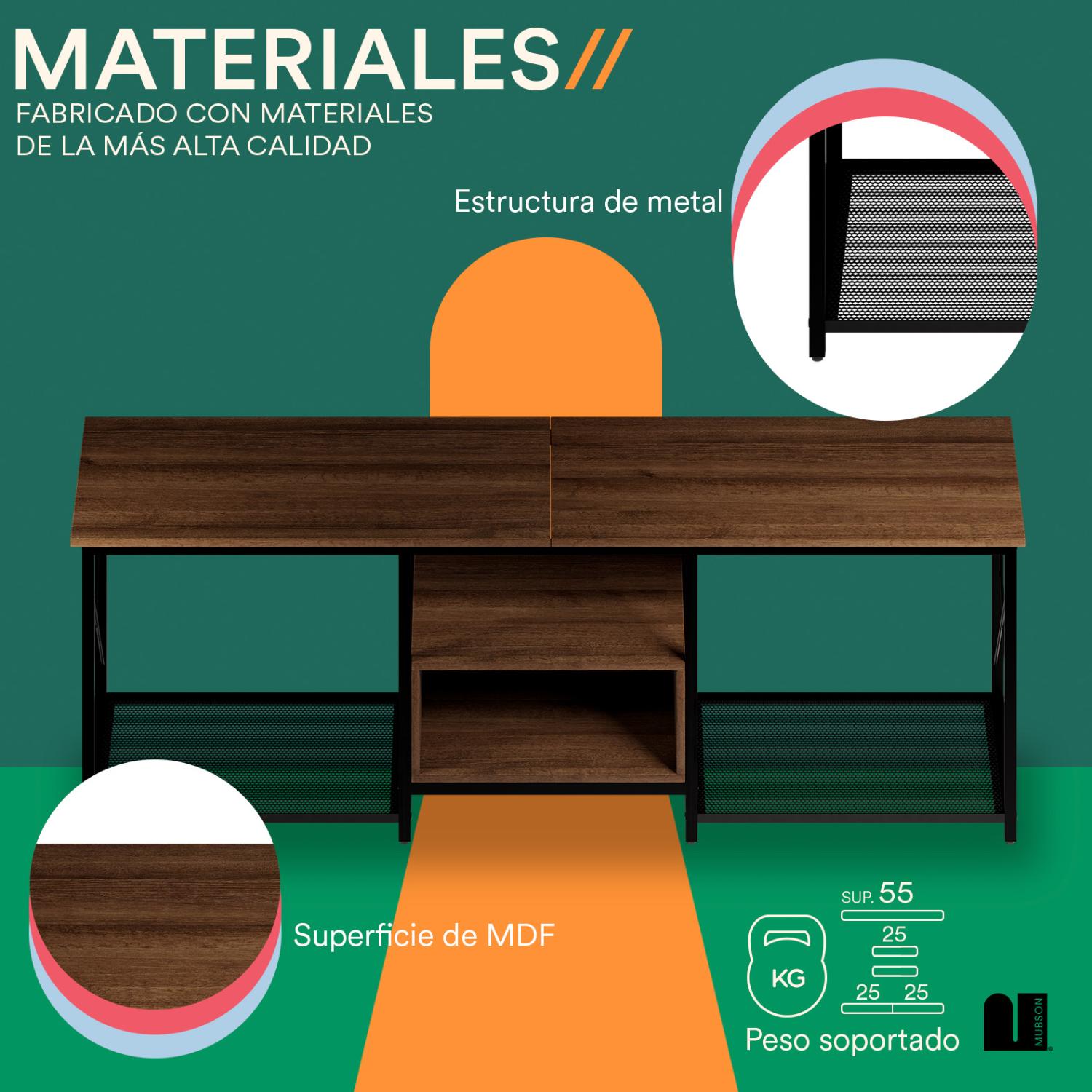Foto 4 pulgar | Mesa Para Tv Mubson Centro De Entretenimiento Cambel