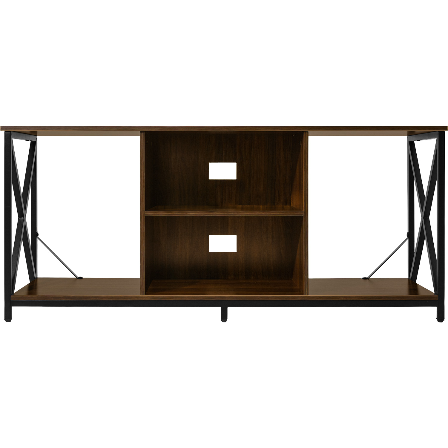 Foto 4 | Mueble Mesa de Tv 60  Rack & Pack 1.40m 3 Niveles Café