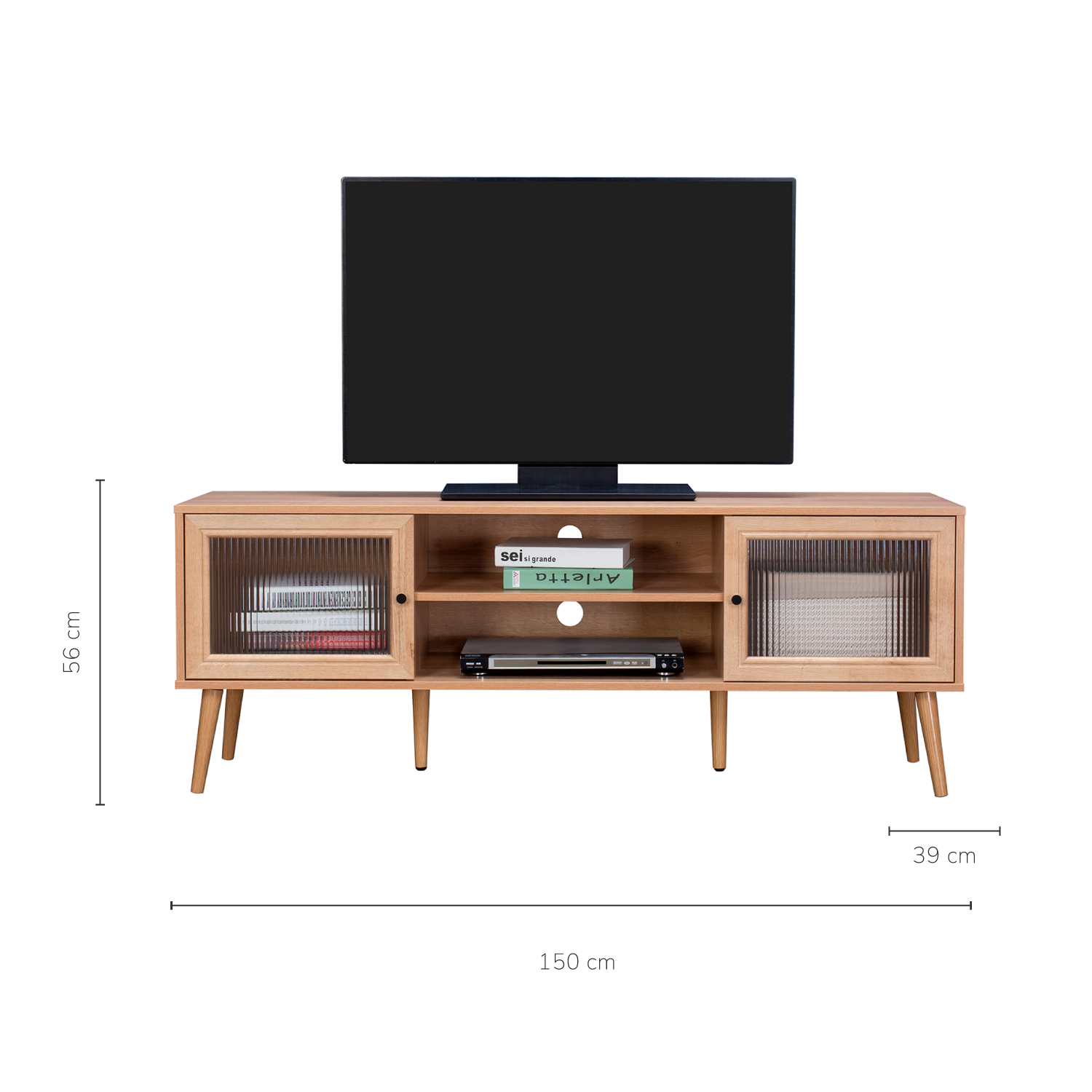 Foto 3 | Mueble de Tv Top Living Bratislava Marrón