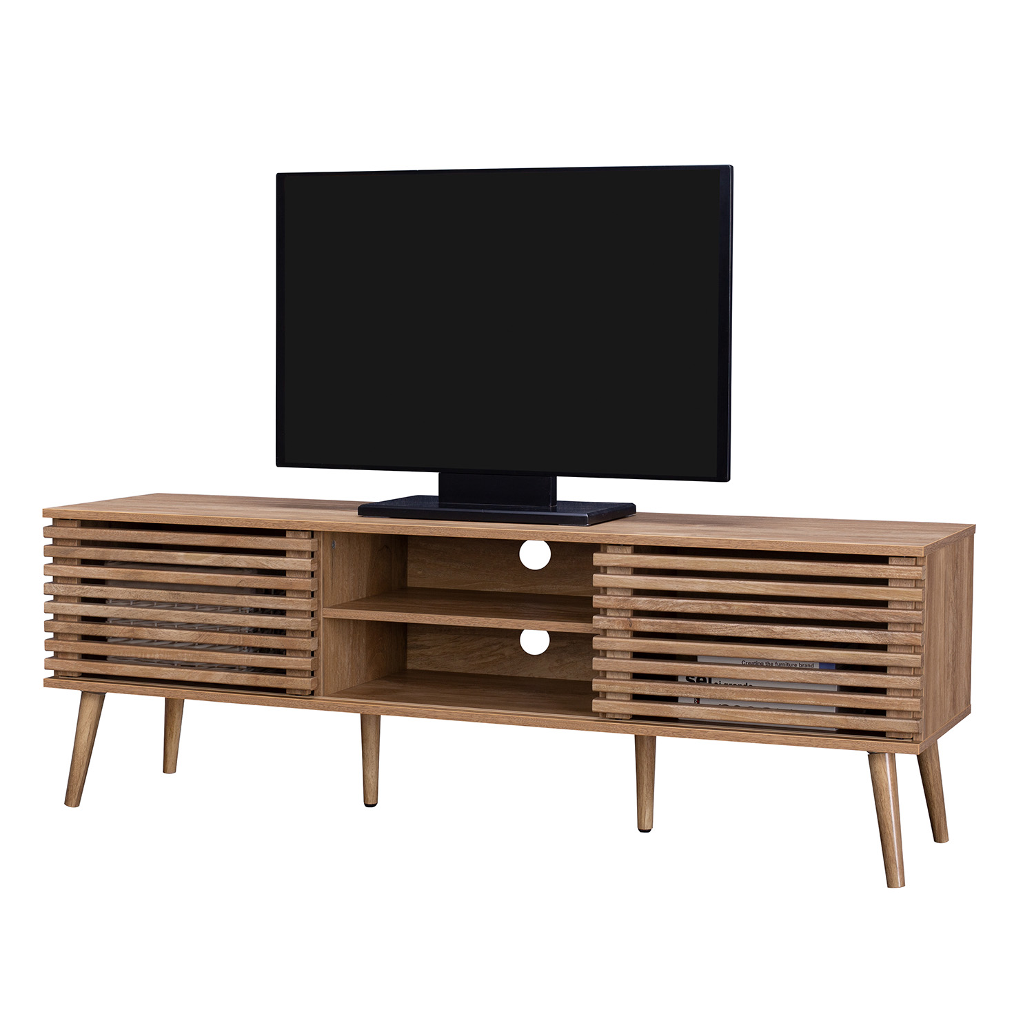 Foto 2 pulgar | Mueble de TV Top Living Pittsburgh Marrón