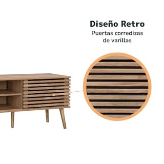 Foto 6 | Mueble de TV Top Living Pittsburgh Marrón