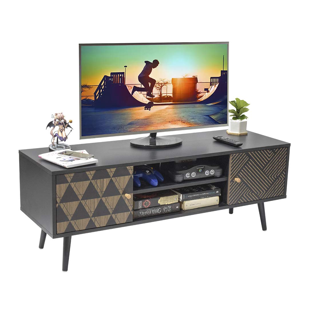 Mueble De Tv Top Living Corintio-n Negro $1,899