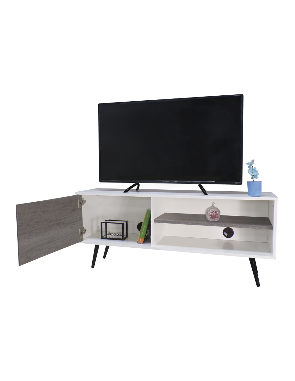 Foto 6 pulgar | Mueble para Tv Salvatore Credenza Vintage con Pasacables