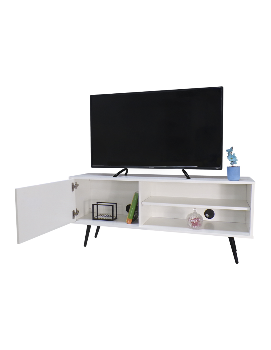 Foto 6 pulgar | Mueble para Tv Salvatore Credenza Vintage con Pasacables