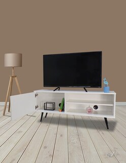 Foto 7 | Mueble para Tv Salvatore Credenza Vintage con Pasacables