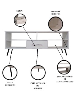 Foto 7 | Mueble Para Tv Nicole