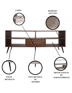 Foto 7 | Mueble Para Tv Nicole