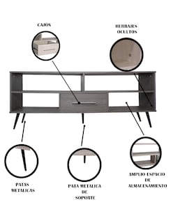 Foto 7 | Mueble Para Tv Nicole