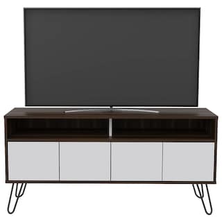 Foto 4 | Rack de TV Vassel Blanco 4 Puertas para Pantalla de 60''