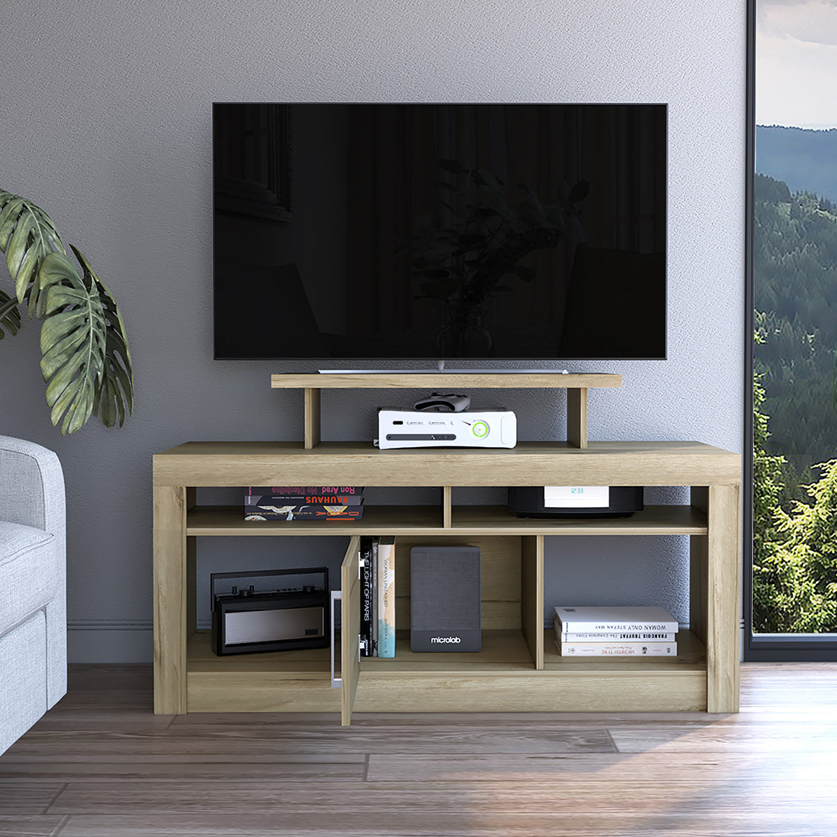 Foto 5 pulgar | Mesa para Tv RLD Beige