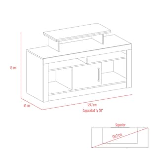 Foto 7 | Mesa para Tv RLD Beige