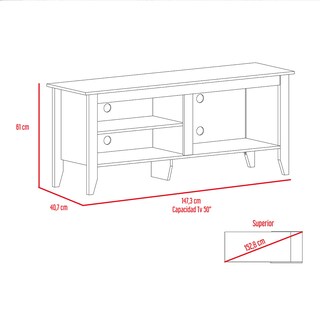Foto 6 | Rack para Tv Essential Duna