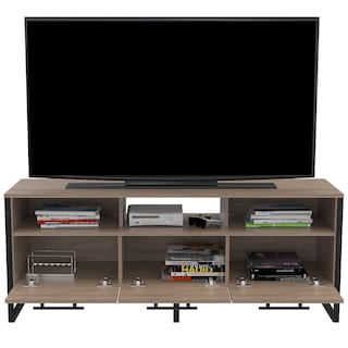 Foto 5 | Rack Para Tv Magnum color Miel con 2 Entrepaños