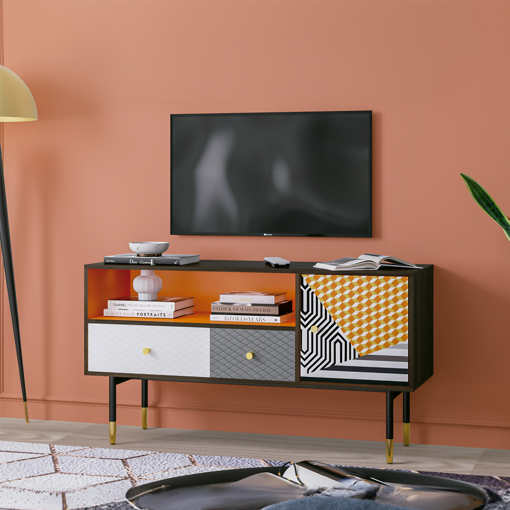 Foto 6 | Mesa para Televisión Ilios Innova Tv1003 Multicolor