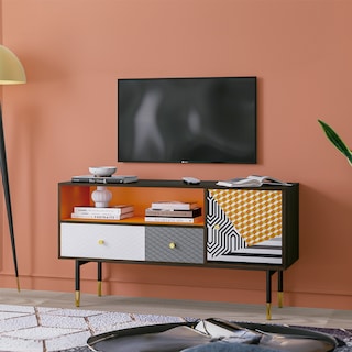 Foto 6 | Mesa para Televisión Ilios Innova Tv1003 Multicolor
