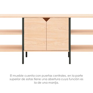 Foto 3 | Mesa para Televisión Ilios Innova Tv2008 Marrón