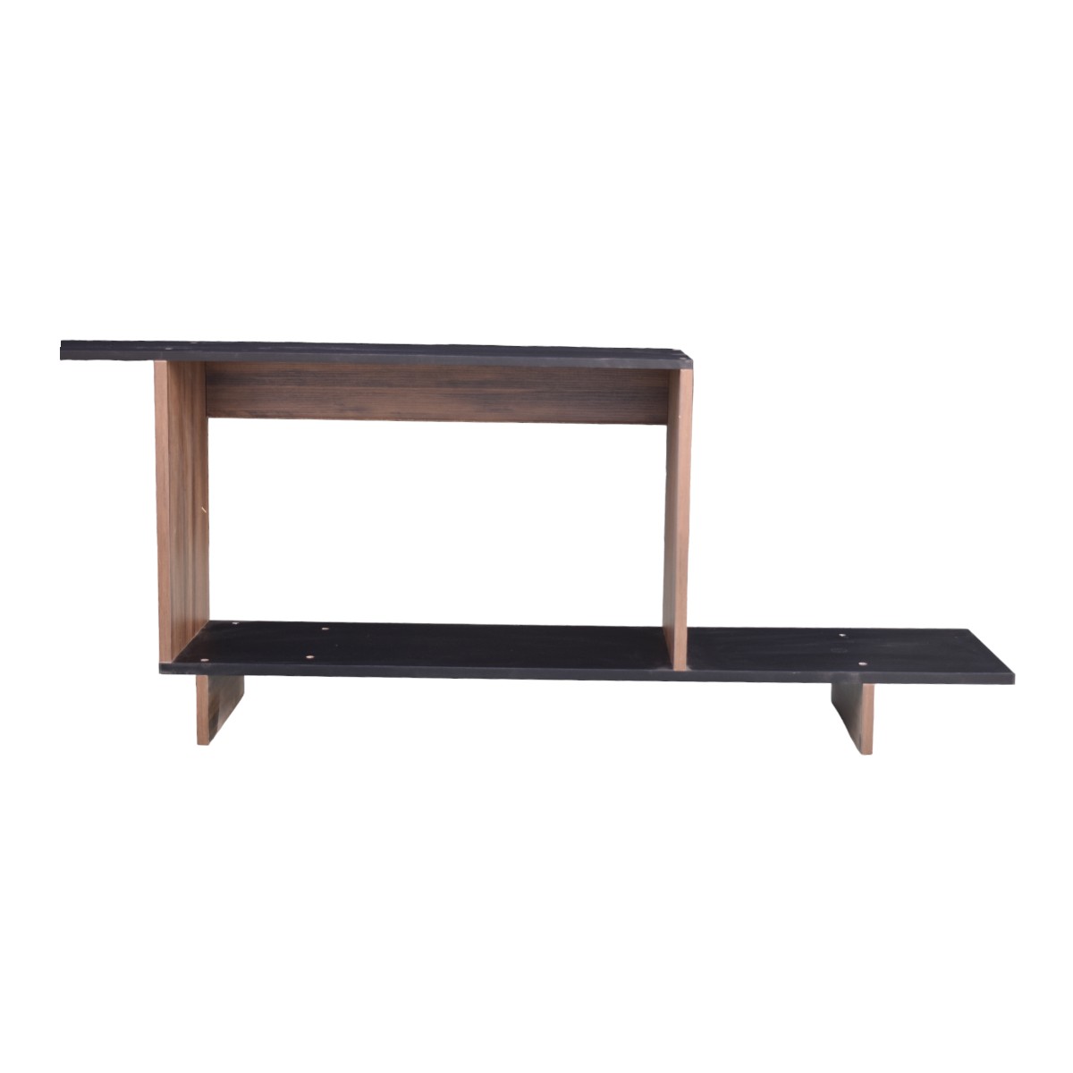 Mueble Para Tv Rack Centro De Entretenimiento Milano Parota Negro