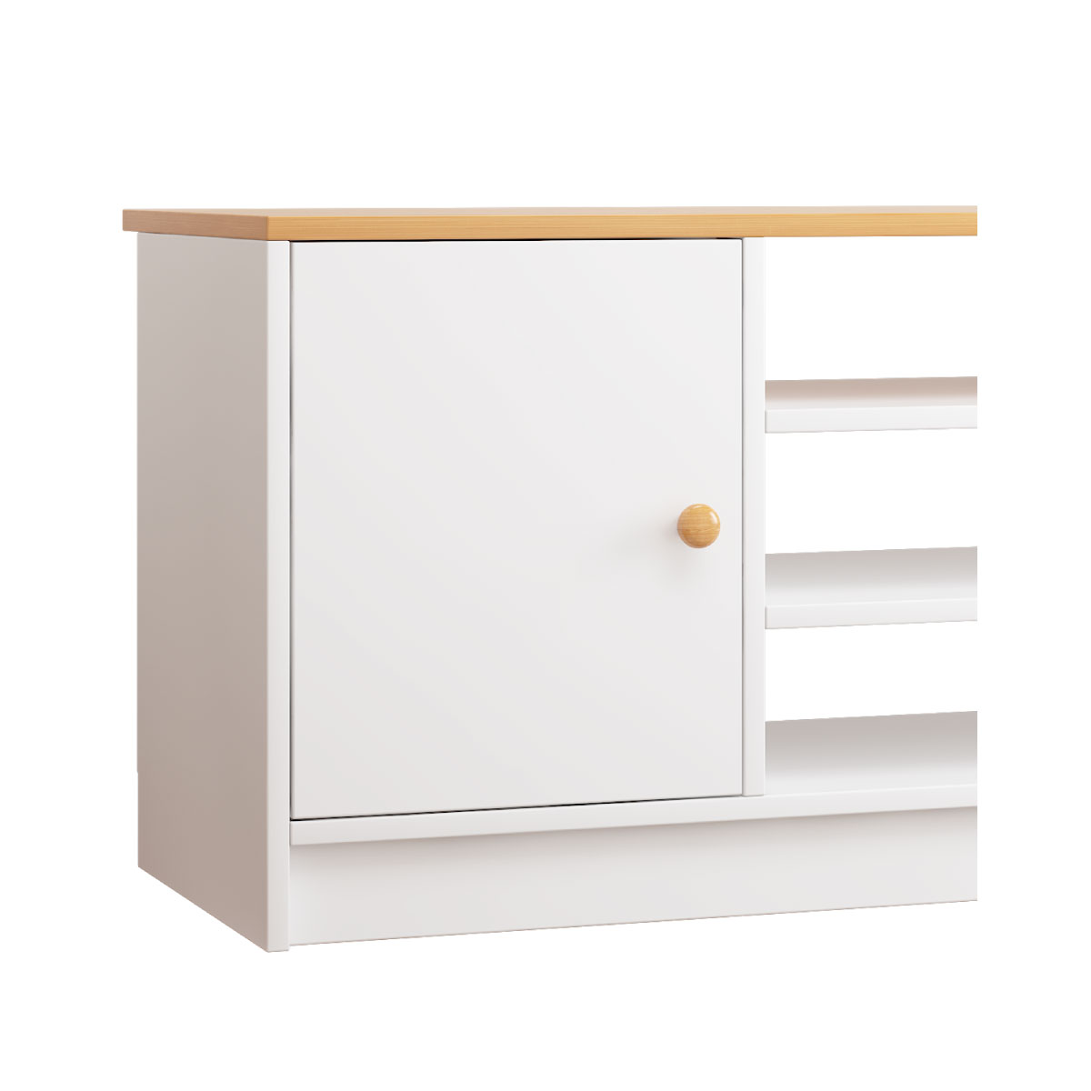 Foto 5 pulgar | Mueble para Tv Pidotodo Blanco
