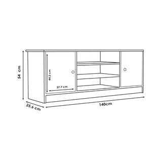 Foto 7 | Mueble para Tv Pidotodo Blanco