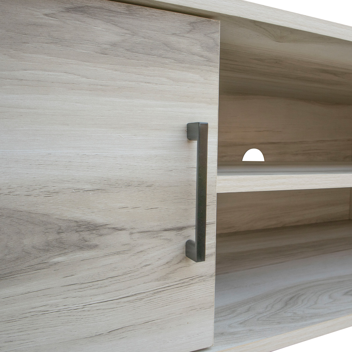 Foto 4 pulgar | Mesa de Tv Bossa Tuvalu White Wash Oak