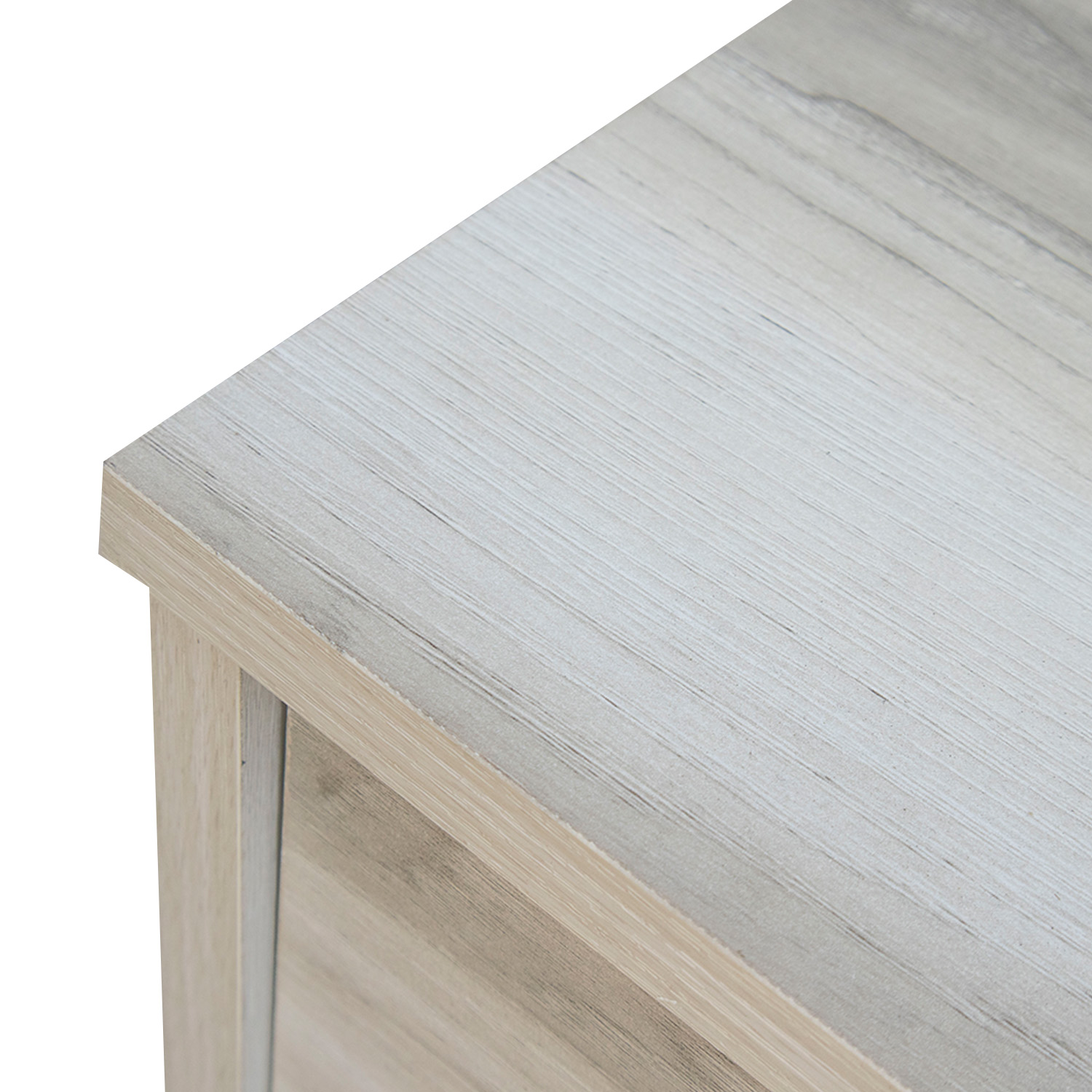 Foto 5 pulgar | Mesa de Tv Bossa Tuvalu White Wash Oak