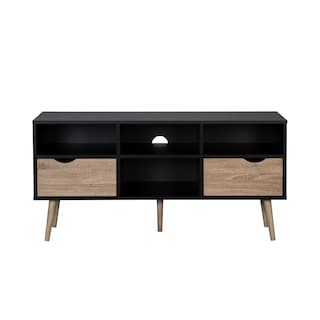 Foto 4 | Mueble De Tv Top Living Bolonia Black Nórdico Negro