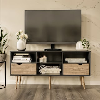 Foto 8 | Mueble De Tv Top Living Bolonia Black Nórdico Negro