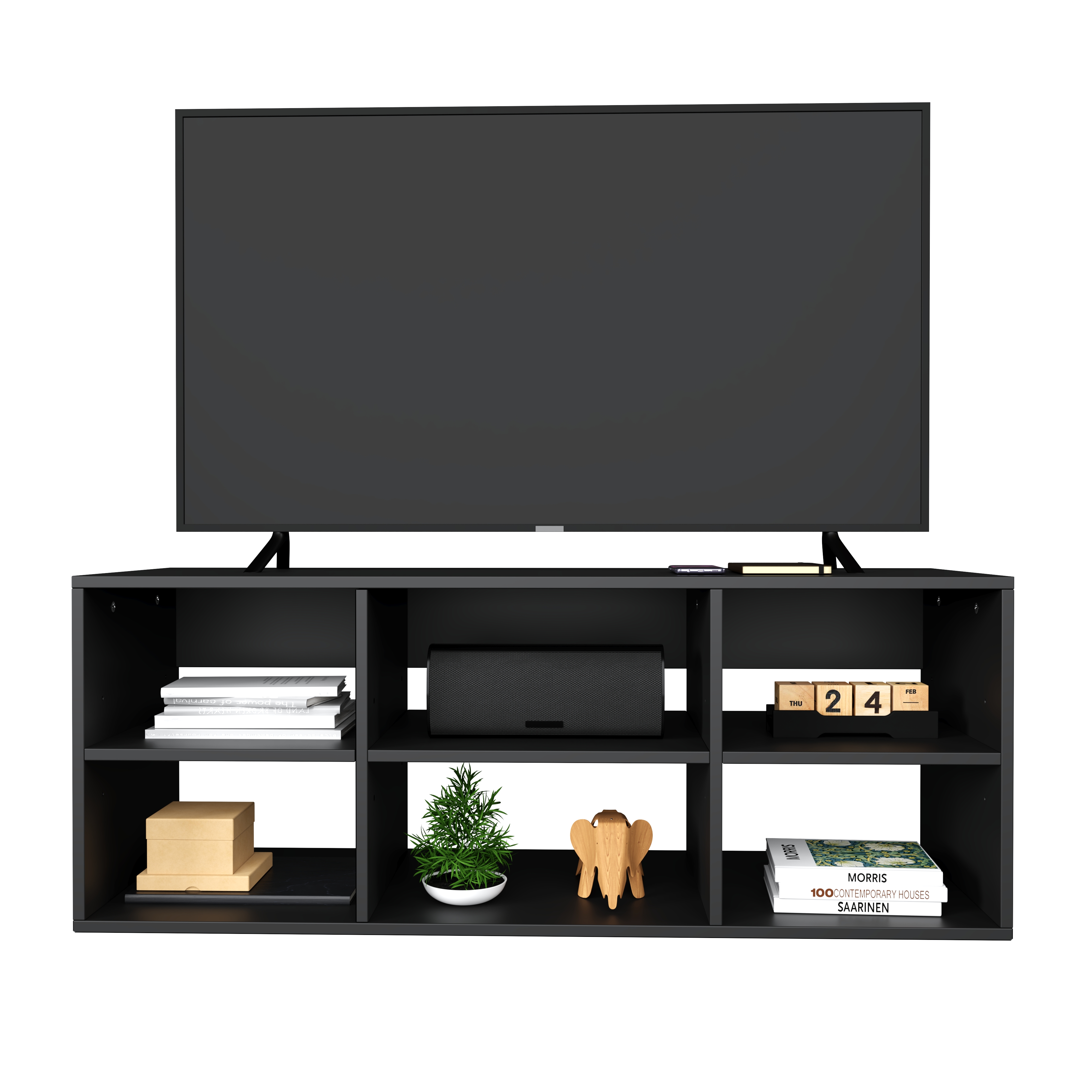 Foto 3 pulgar | Mueble de Tv Zen Moru Negro