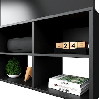 Foto 3 | Mueble de Tv Zen Moru Negro