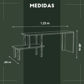 Foto 6 | Mueble de Tv Moru Play Blanco
