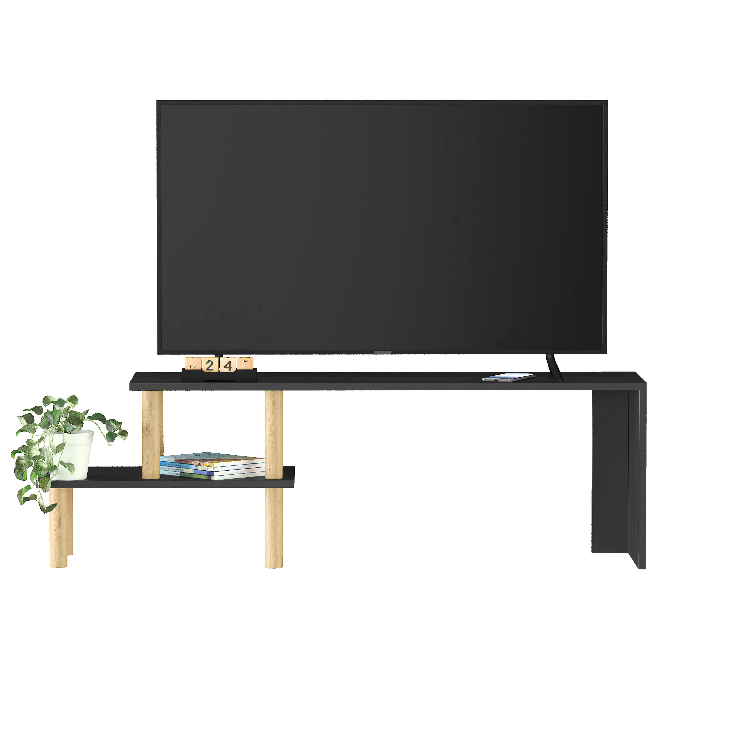 Foto 3 pulgar | Mueble de Tv Moru Play Negro