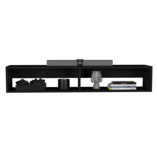 Foto 4 | Mesa Para Tv Flotante Kerin, Wengue