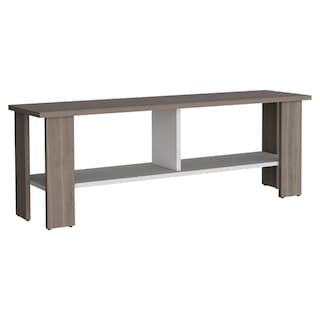 Foto 5 | Mesa Para Tv Navi, Bardolino Y Blanco Marquez, Para Televisor Hasta 65 Pulgadas