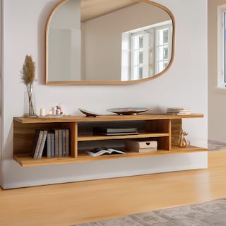 Foto 2 | Mueble para Tv Ilios Innova Maple Repisa Flotante