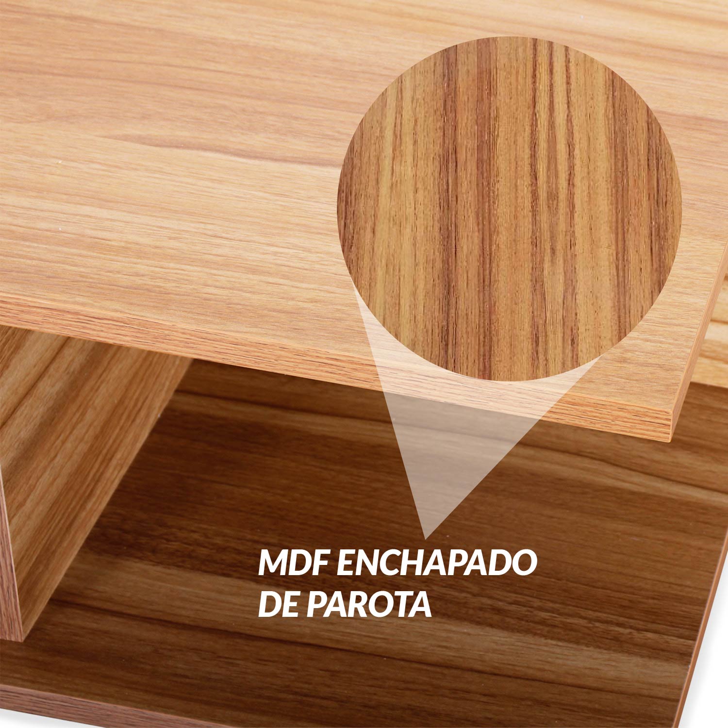 Foto 6 pulgar | Mueble para TV Ilios Innova TVFlot/Maple con Repisa Flotante