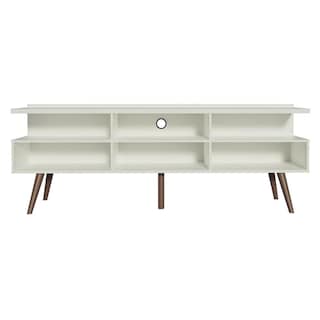 Foto 5 | Mueble Para Tv Hasta 65 Pulgadas Madesa Londres Con Patas Retro Blanco
