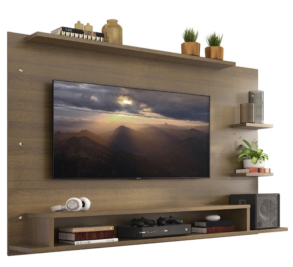 Panel Para Tv Hasta 60 Pulgadas Madesa Alfa Marrón