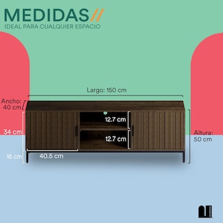 Foto 5 | Mesa Para Tv Mubson. Centro De Entretenimiento Taro