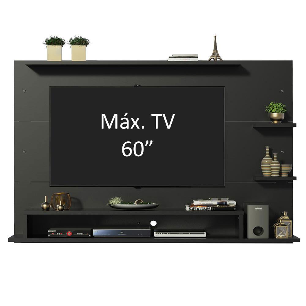 Foto 5 pulgar | Panel Para Tv Hasta 60 Pulgadas Madesa Alfa Negro