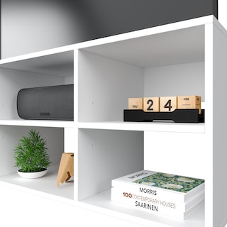 Foto 3 | Mueble de Tv Zen Moru Blanco