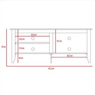 Foto 6 | Combo Siruel Incluye Librero Bajo, Mesa de Centro y Rack Para Tv Virtual Muebles