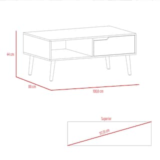 Foto 7 | Combo Astrid, Incluye Rack Tv Y Mesa De Centro