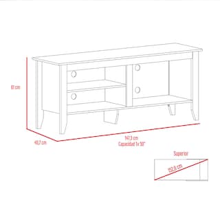 Foto 5 | Combo Jaco Incluye Librero y Rack para Tv Virtual Muebles