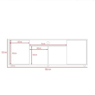Foto 7 | Combo Eco, Incluye Mesa Auxiliar Y Rack Para Tv